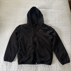 Abercrombie YPB black hooded & lined lids jacket 9/10